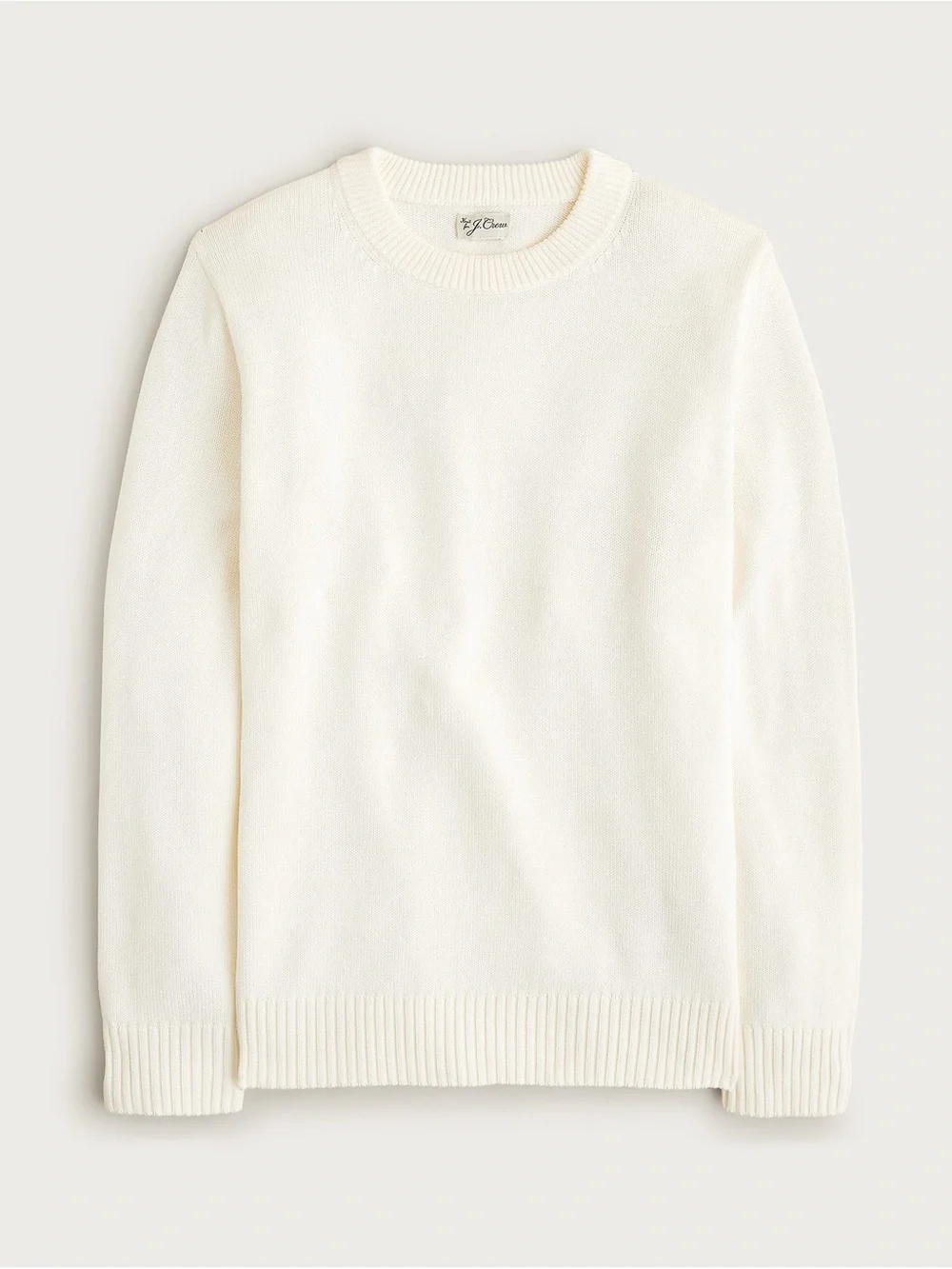 NWT J.Crew Heritage cotton crewneck sweater Size M